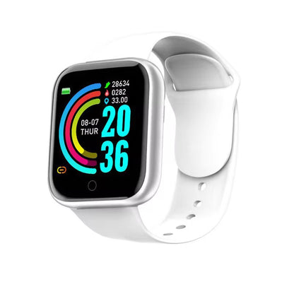 Multifunctional Bluetooth Smartwatch for Men and Women - Y68/D20 with Music, Fitness Tracking, and Sleep Monitoring Features