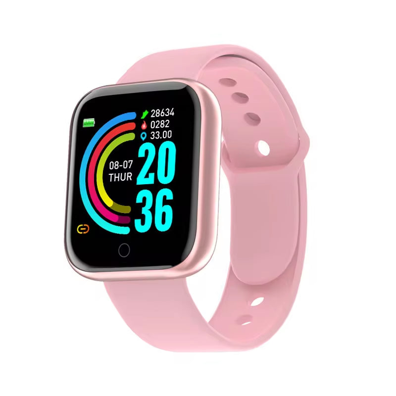 Multifunctional Bluetooth Smartwatch for Men and Women - Y68/D20 with Music, Fitness Tracking, and Sleep Monitoring Features